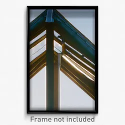 Pixel Art Poster - Distinct Roof (8 Bit Psychedelic Trippy Video Game Print)