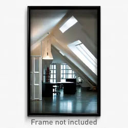 Pixel Art Poster - Simple Loft (8 Bit Psychedelic Trippy Weird Video Game Print)