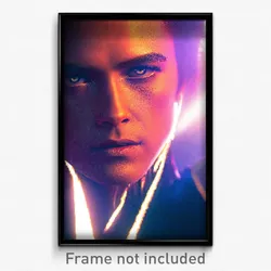 Pixel Art Poster - Sharp Notch (8 Bit Psychedelic Trippy Weird Video Game Print)