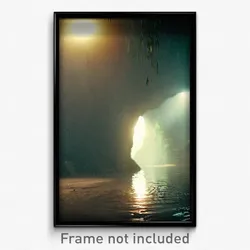 Pixel Art Poster - Damp Karst (8 Bit Psychedelic Trippy Weird Video Game Print)