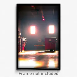 Pixel Art Poster - Grandiose Boiler Room (8 Bit Psychedelic Video Game Print)