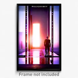 Pixel Art Poster - Accomplished Relicry (8 Bit Psychedelic Video Game Print)