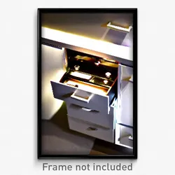 Pixel Art Poster - Interesting Drawer (8 Bit Psychedelic Video Game Print)