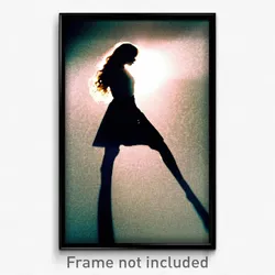 Pixel Art Poster - Tremendous Shadow (8 Bit Psychedelic Trippy Video Game Print)