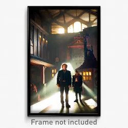 Pixel Art Poster - Whopping Madhouse (8 Bit Psychedelic Trippy Video Game Print)