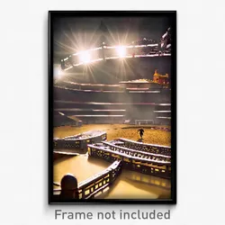Pixel Art Poster - Nutty Arena (8 Bit Psychedelic Trippy Weird Video Game Print)