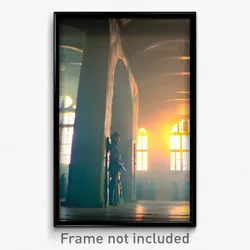 Pixel Art Poster - Homely Lancet (8 Bit Psychedelic Trippy Video Game Print)