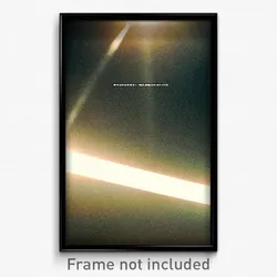 Pixel Art Poster - Gargantuan Backdrifting (8 Bit Psychedelic Video Game Print)
