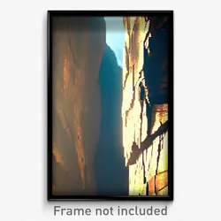 Pixel Art Poster - Admired Crack (8 Bit Psychedelic Trippy Video Game Print)