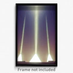 Pixel Art Poster - Smooth Isthmus (8 Bit Psychedelic Trippy Video Game Print)