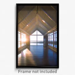 Pixel Art Poster - Infinite Outbuilding (8 Bit Psychedelic Video Game Print)