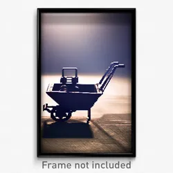 Pixel Art Poster - Unique Barrow (8 Bit Psychedelic Trippy Video Game Print)