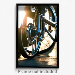 Pixel Art Poster - Shady Wheels (8 Bit Psychedelic Trippy Video Game Print)