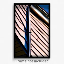 Pixel Art Poster - Complicated Gutter (8 Bit Psychedelic Video Game Print)