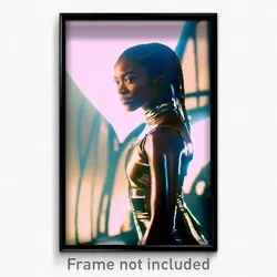 Pixel Art Poster - Glossy Turn (8 Bit Psychedelic Trippy Weird Video Game Print)