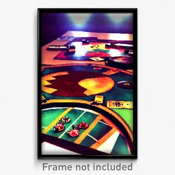 Pixel Art Poster - Infamous Board Game (8 Bit Psychedelic Video Game Print)