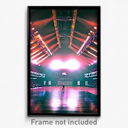 Pixel Art Poster - Lovely Arena (8 Bit Psychedelic Trippy Video Game Print)