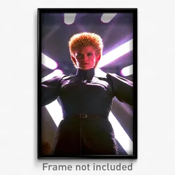 Pixel Art Poster - Awesome Spike (8 Bit Psychedelic Trippy Video Game Print)