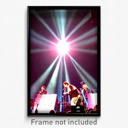 Pixel Art Poster - Sentimental Concert (8 Bit Psychedelic Video Game Print)