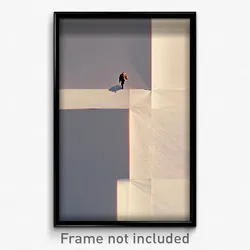 Pixel Art Poster - Terrific Square (8 Bit Psychedelic Trippy Video Game Print)