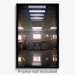 Pixel Art Poster - Accurate Boiler Room (8 Bit Psychedelic Video Game Print)