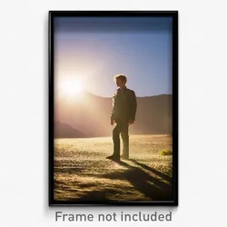 Pixel Art Poster - Hard To Find Territory (8 Bit Psychedelic Video Game Print)