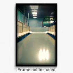 Pixel Art Poster - Calm Ramp (8 Bit Psychedelic Trippy Weird Video Game Print)