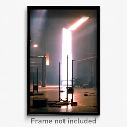 Pixel Art Poster - Empty Forgeworks (8 Bit Psychedelic Trippy Video Game Print)