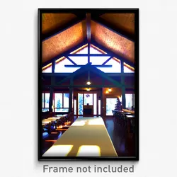 Pixel Art Poster - Active Lodge (8 Bit Psychedelic Trippy Video Game Print)