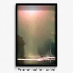 Pixel Art Poster - Smoggy Creek (8 Bit Psychedelic Trippy Video Game Print)