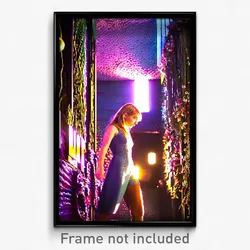 Pixel Art Poster - Wild Wall (8 Bit Psychedelic Trippy Weird Video Game Print)