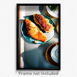 Pixel Art Poster - Big Schnitzel (8 Bit Psychedelic Trippy Video Game Print)