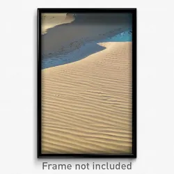 Pixel Art Poster - Glaring Sandbar (8 Bit Psychedelic Trippy Video Game Print)