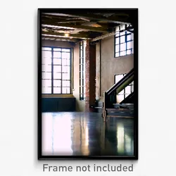 Pixel Art Poster - Made Up Loft (8 Bit Psychedelic Trippy Video Game Print)