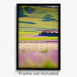 Pixel Art Poster - Gracious Pasture (8 Bit Psychedelic Trippy Video Game Print)