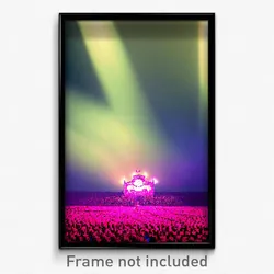 Pixel Art Poster - Rosy Motte (8 Bit Psychedelic Trippy Weird Video Game Print)