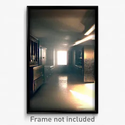 Pixel Art Poster - Cold Hutch (8 Bit Psychedelic Trippy Weird Video Game Print)