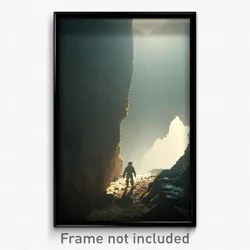 Pixel Art Poster - Grandiose Gully (8 Bit Psychedelic Trippy Video Game Print)