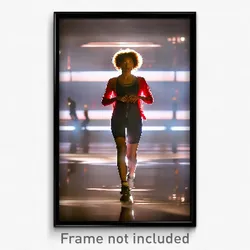 Pixel Art Poster - Outrageous Way (8 Bit Psychedelic Trippy Video Game Print)