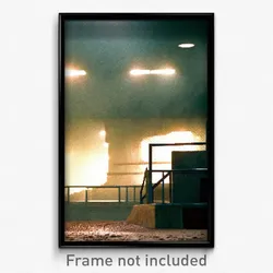 Pixel Art Poster - Cavernous Dugout (8 Bit Psychedelic Trippy Video Game Print)