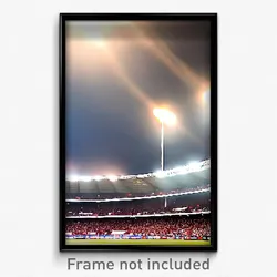 Pixel Art Poster - Quaint Stadium (8 Bit Psychedelic Trippy Video Game Print)
