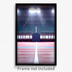 Pixel Art Poster - Steel Court (8 Bit Psychedelic Trippy Weird Video Game Print)
