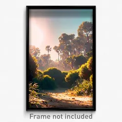 Pixel Art Poster - Thick Scrub (8 Bit Psychedelic Trippy Weird Video Game Print)