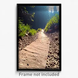 Pixel Art Poster - Unsightly Trail (8 Bit Psychedelic Trippy Video Game Print)