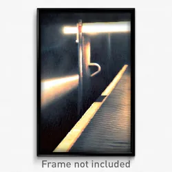 Pixel Art Poster - Standard Mooring (8 Bit Psychedelic Trippy Video Game Print)