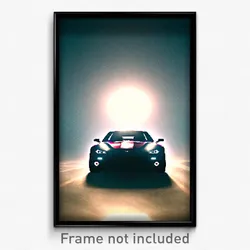 Pixel Art Poster - Wiggly Backdrifting (8 Bit Psychedelic Video Game Print)