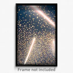 Pixel Art Poster - Sparkling Eaves (8 Bit Psychedelic Trippy Video Game Print)