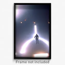 Pixel Art Poster - Grandiose Space (8 Bit Psychedelic Trippy Video Game Print)