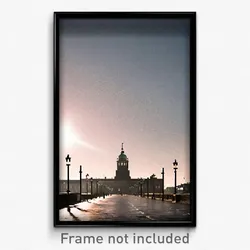 Pixel Art Poster - Spotless Copenhagen (8 Bit Psychedelic Video Game Print)