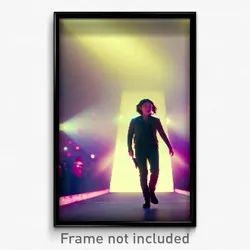 Pixel Art Poster - Showy Opening (8 Bit Psychedelic Trippy Video Game Print)